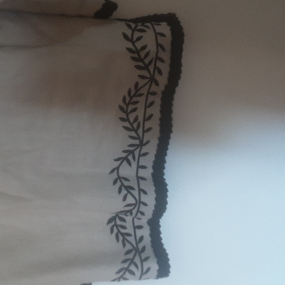 Linea By Louis Dell Olio Linen Embroidered Kimono/Blazer Sz M - Picture 8 of 9